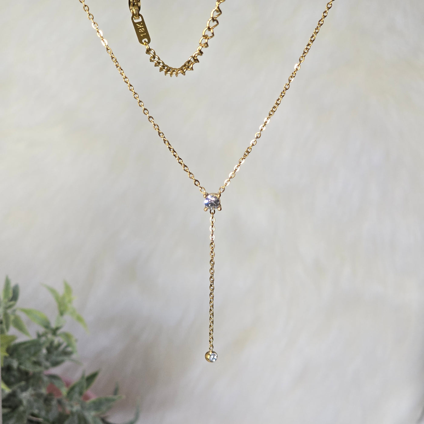 Opulent Lariat Necklace