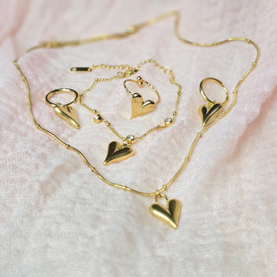 Bold Heart Necklace