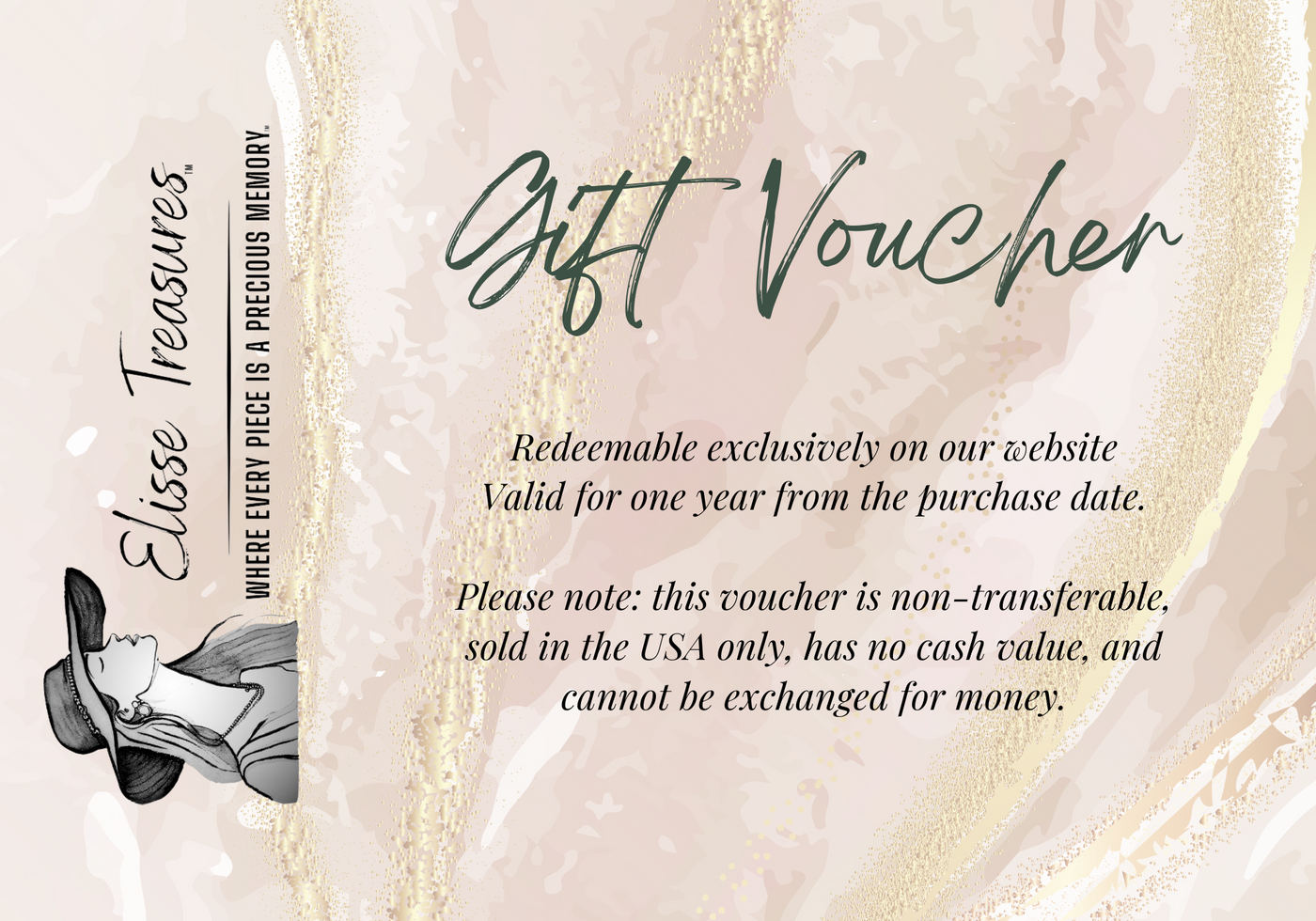 Elisse Treasures Gift Voucher