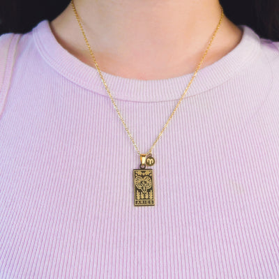 Tarot-inspired Necklace Elisse Treasures