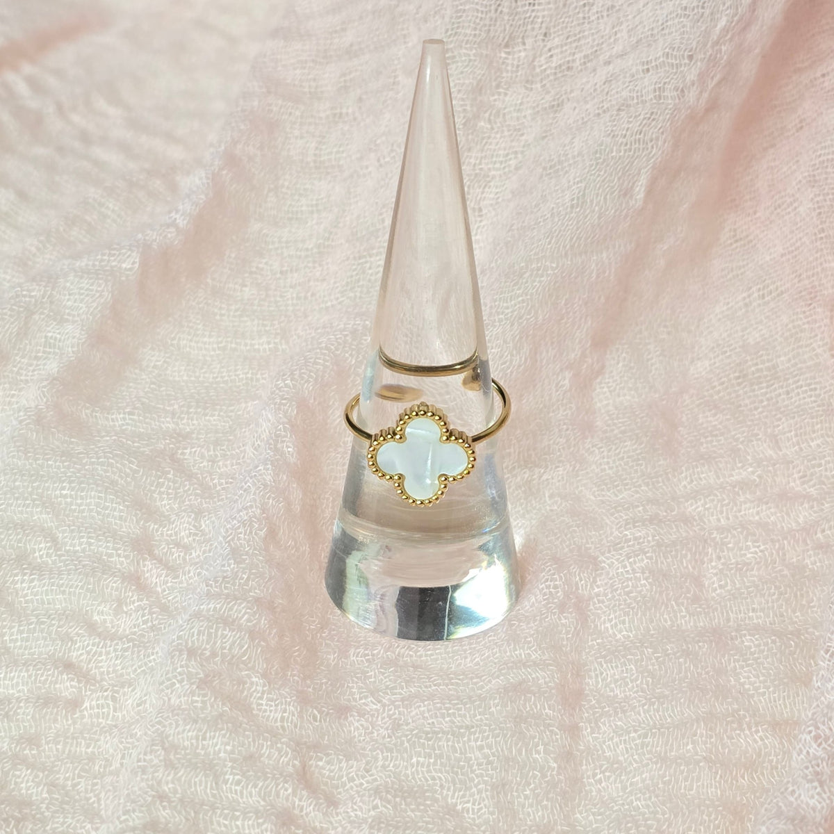 Allure Gilded Petal Ring - Elisse Treasures - Rings - Elisse Treasures