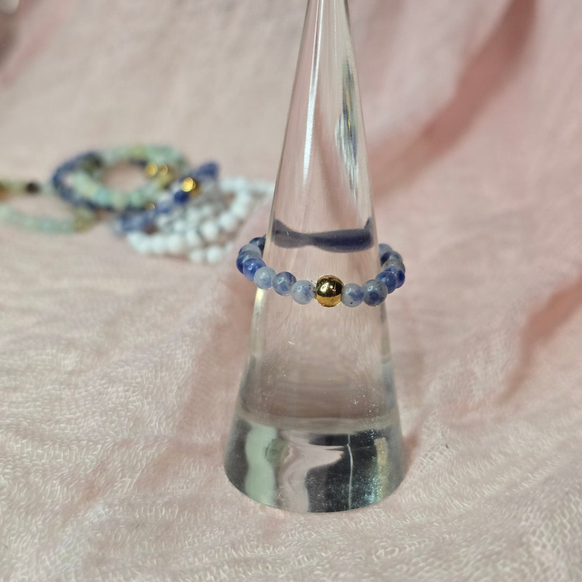 Charlyse Bead Ring - Elisse Treasures - Jewelry - Elisse Treasures