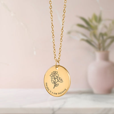 Daisy of Hope Necklace - Elisse Treasures - Necklaces - Elisse Treasures