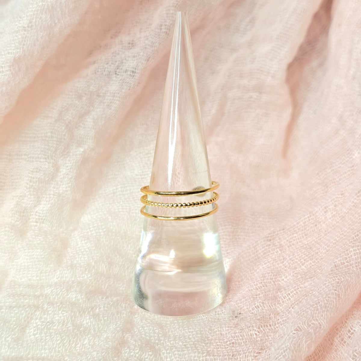Ethereal Stack Ring - Elisse Treasures - Rings - Elisse Treasures