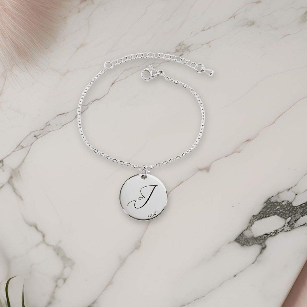 Heartfelt Initial and Name Bracelet - Elisse Treasures - Necklaces - Elisse Treasures