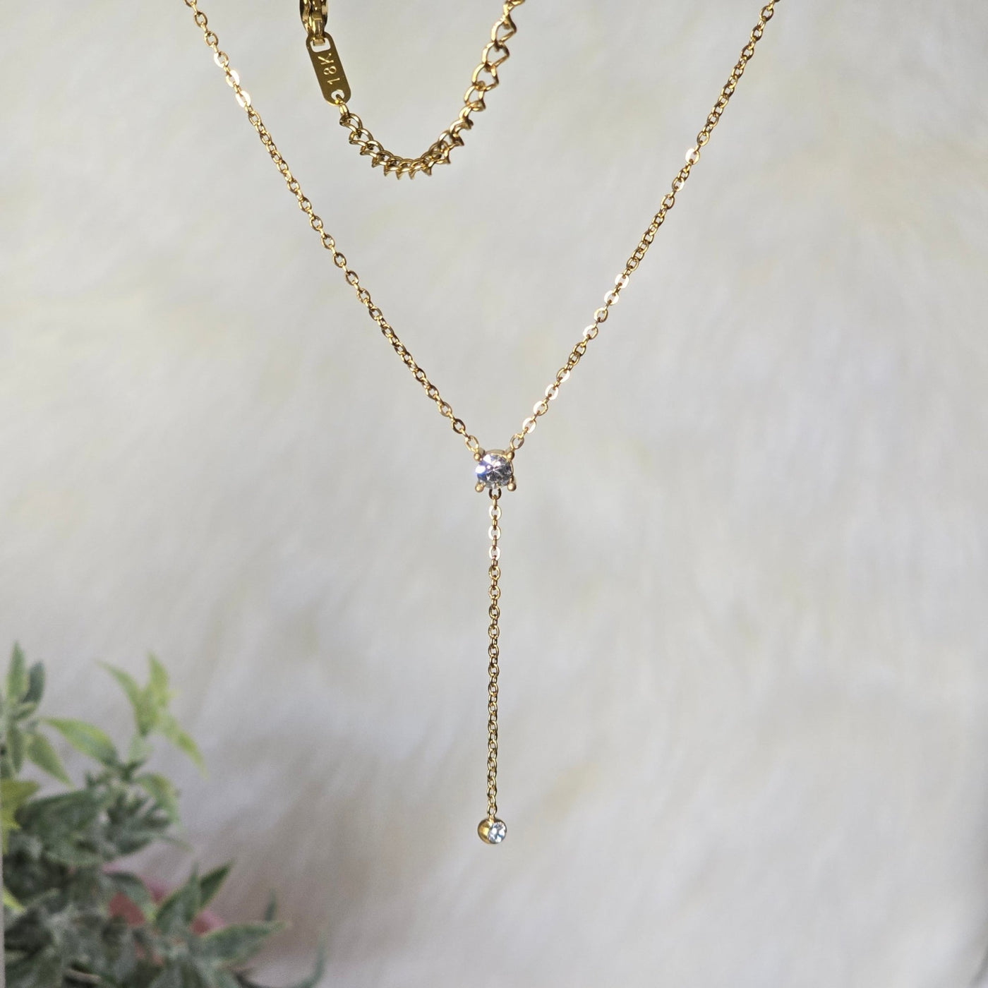 Opulent Lariat Necklace - Elisse Treasures - Jewelry - Elisse Treasures